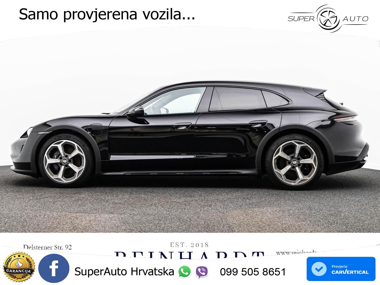 Porsche Taycan Cross Turismo 4 93.4 kWh (476 KS)