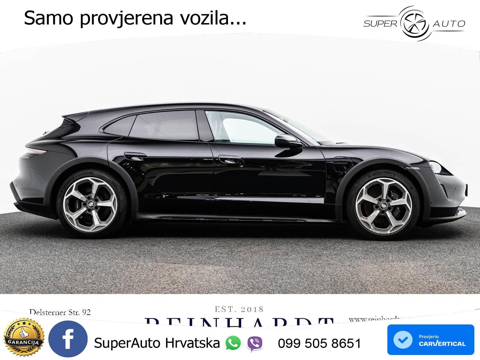 Porsche Taycan Cross Turismo 4 93.4 kWh (476 KS)