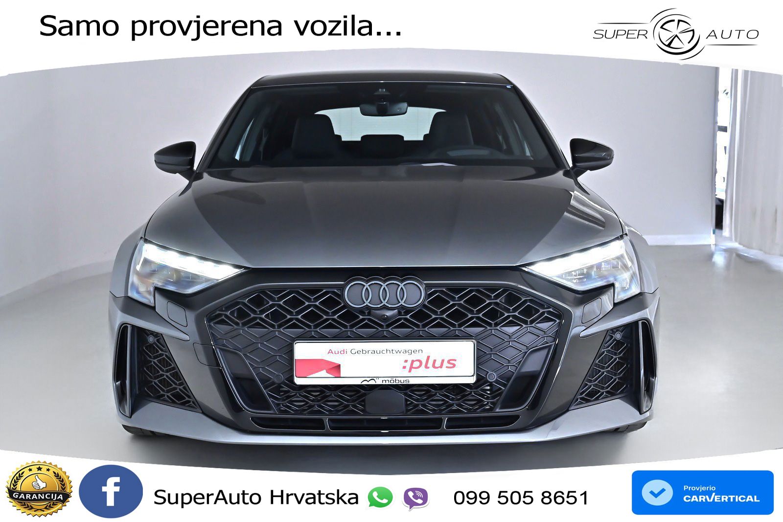 Audi RS3 Sportback 2.5 TFSI (400 KS) quattro S tronic LED+GR SJED+ACC