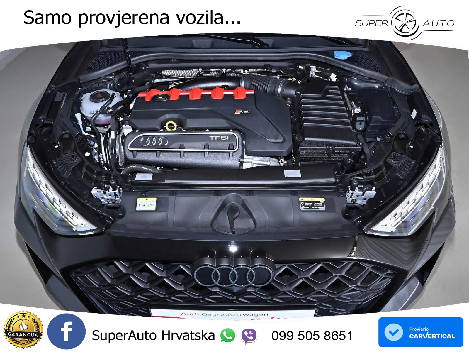 Audi RS3 Sportback 2.5 TFSI (400 KS) quattro S tronic LED+GR SJED+ACC