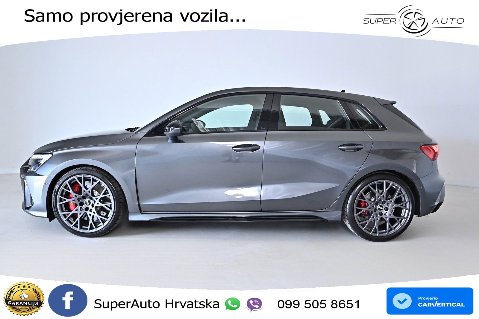 Audi RS3 Sportback 2.5 TFSI (400 KS) quattro S tronic LED+GR SJED+ACC
