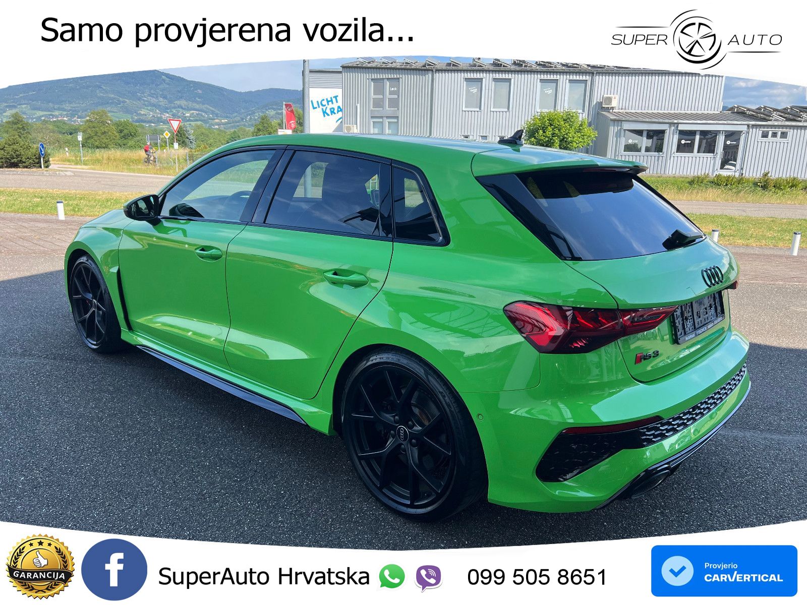 Audi RS3 Sedan 2.5 TFSI (400 KS) quattro S tronic LED+GR SJED+ACC