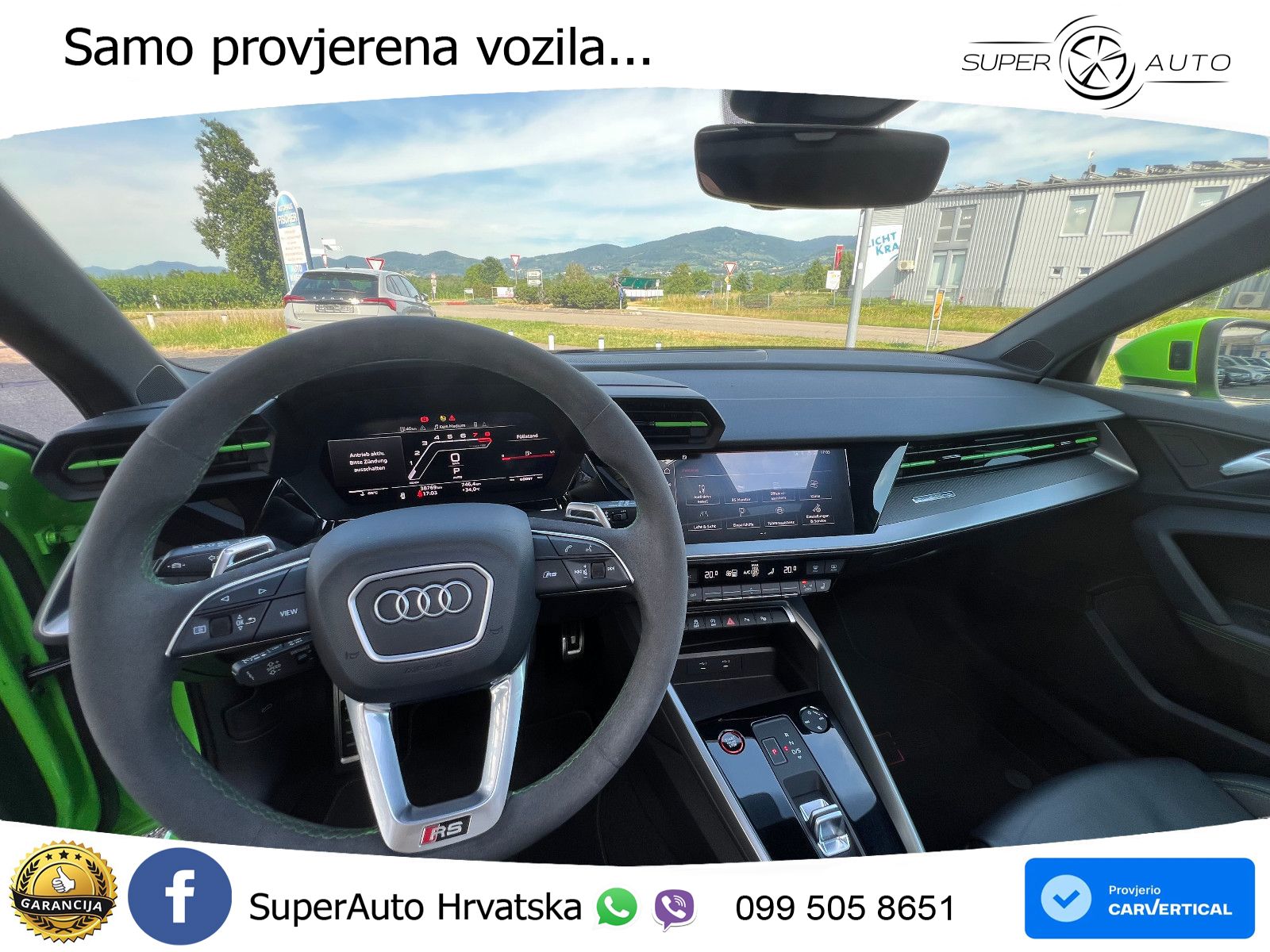 Audi RS3 Sedan 2.5 TFSI (400 KS) quattro S tronic LED+GR SJED+ACC