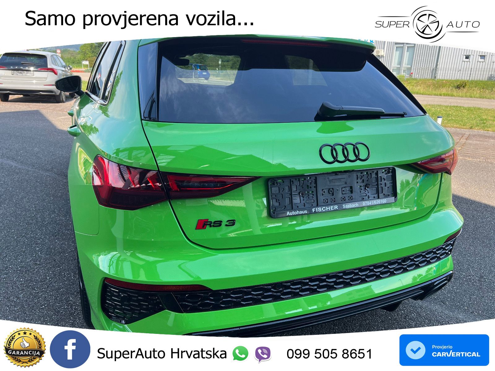 Audi RS3 Sedan 2.5 TFSI (400 KS) quattro S tronic LED+GR SJED+ACC