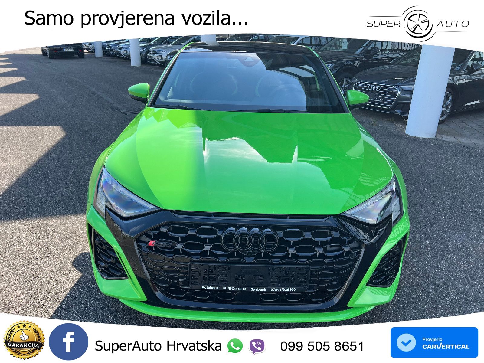 Audi RS3 Sedan 2.5 TFSI (400 KS) quattro S tronic LED+GR SJED+ACC