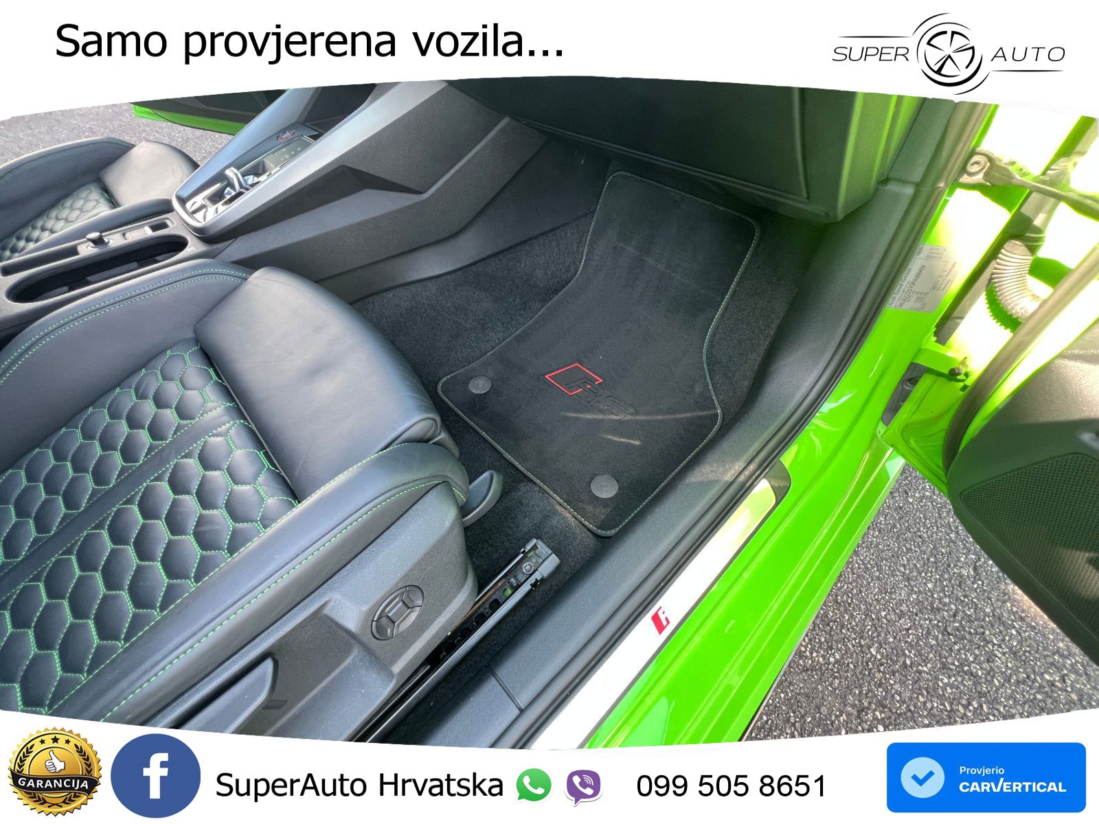 Audi RS3 Sedan 2.5 TFSI (400 KS) quattro S tronic LED+GR SJED+ACC