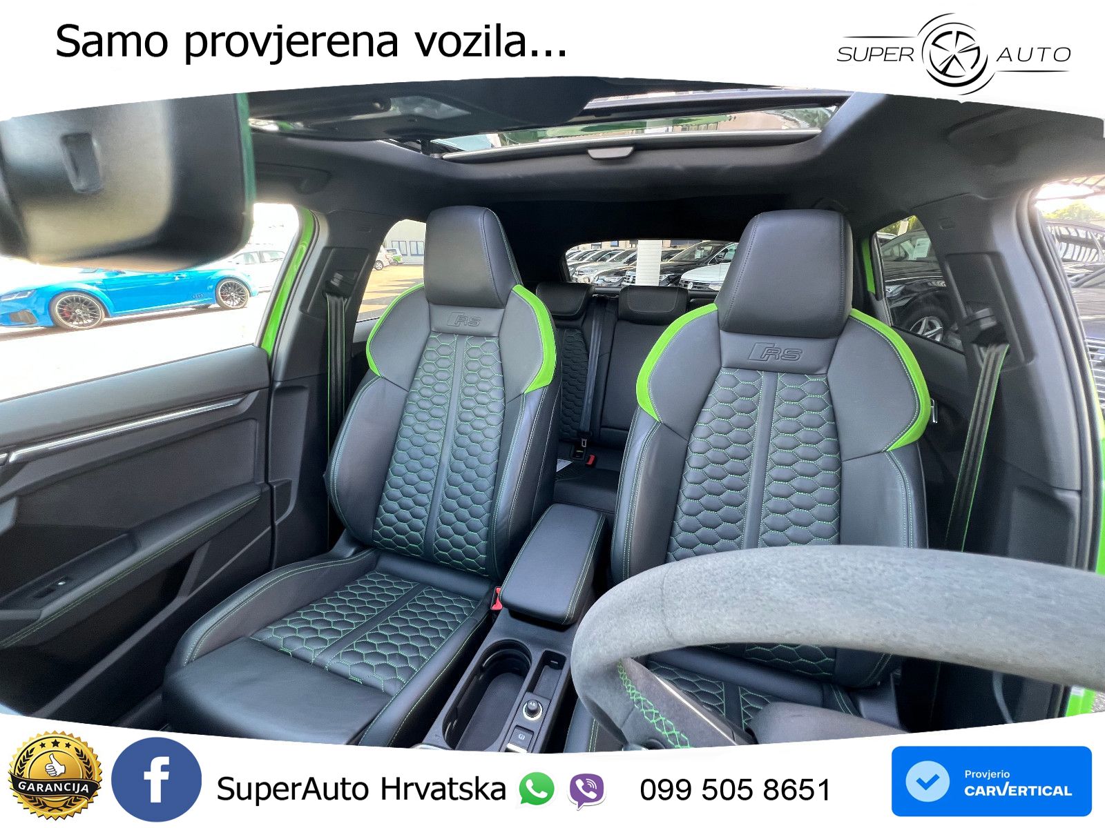 Audi RS3 Sedan 2.5 TFSI (400 KS) quattro S tronic LED+GR SJED+ACC