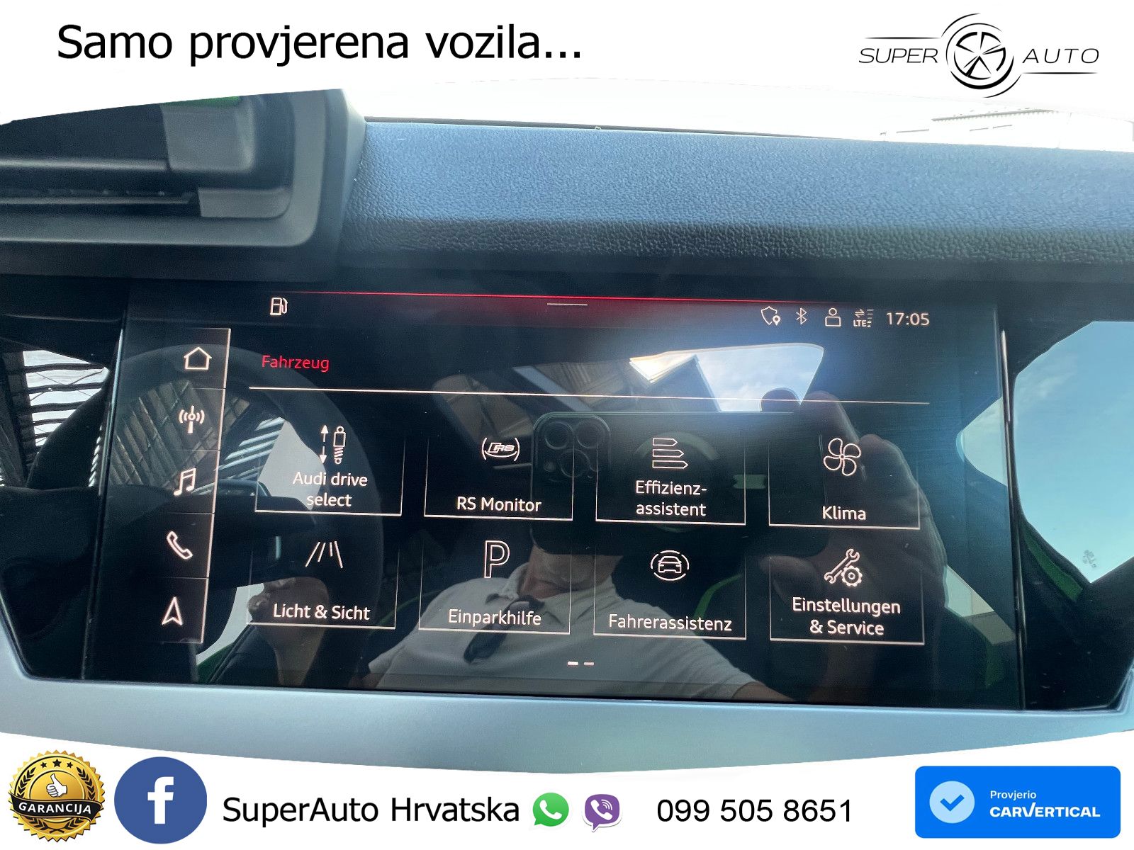 Audi RS3 Sedan 2.5 TFSI (400 KS) quattro S tronic LED+GR SJED+ACC