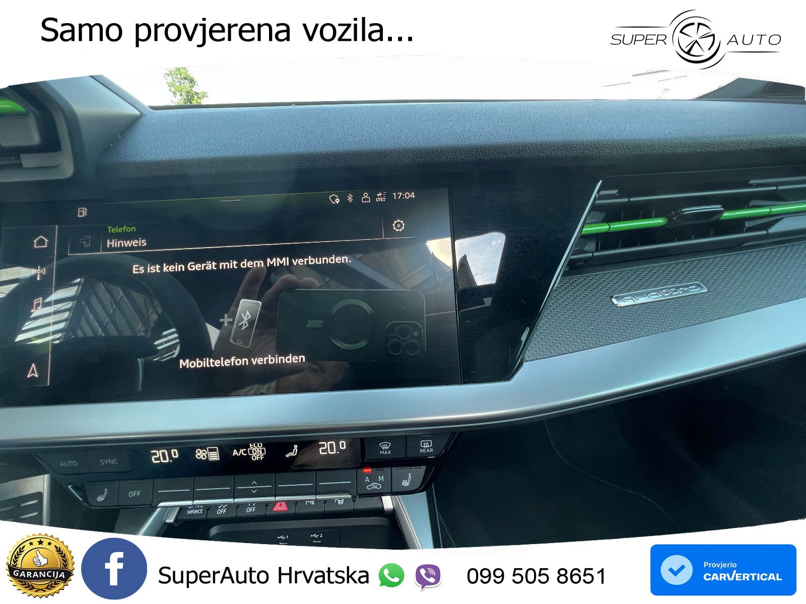 Audi RS3 Sedan 2.5 TFSI (400 KS) quattro S tronic LED+GR SJED+ACC
