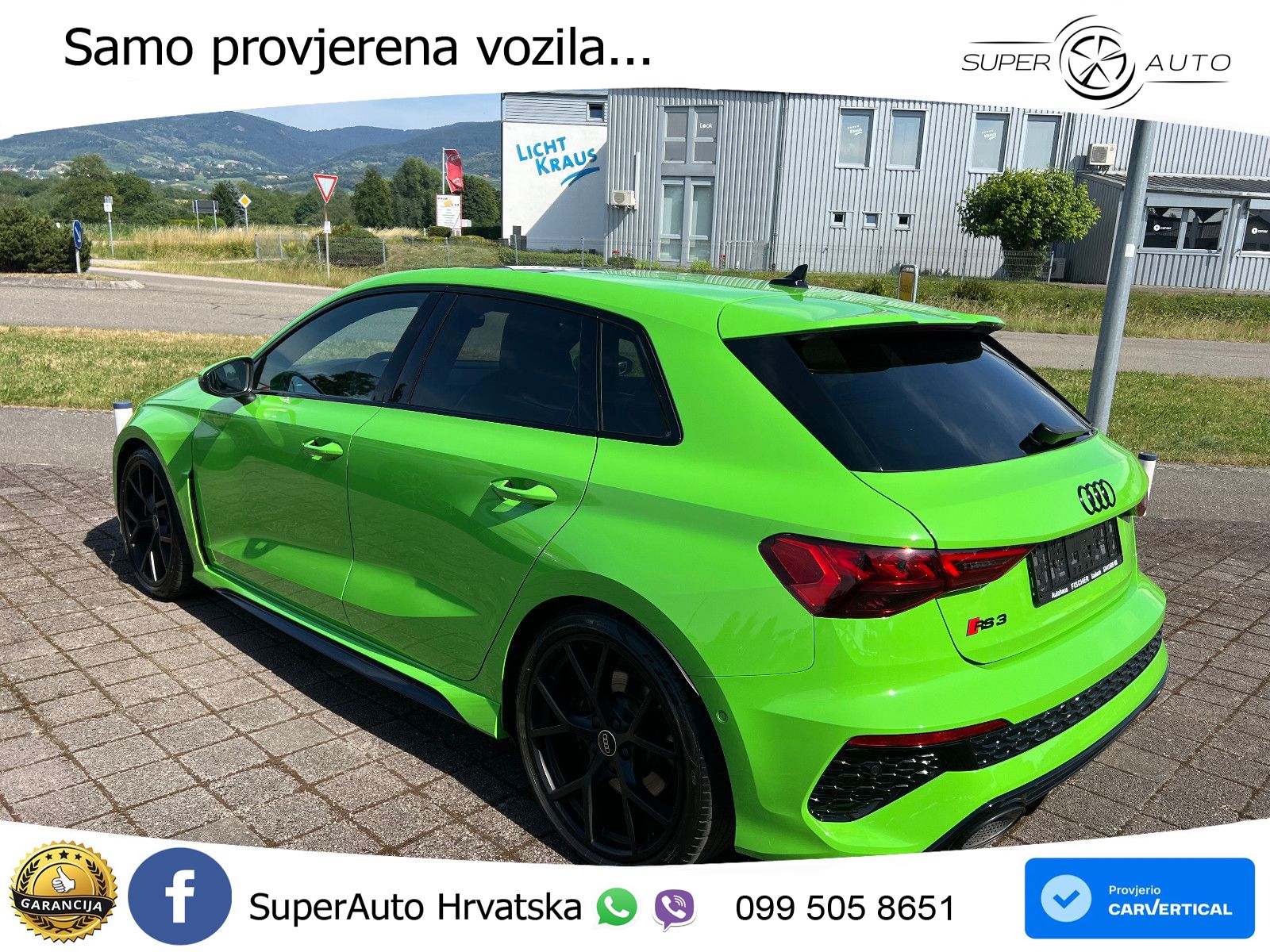 Audi RS3 Sedan 2.5 TFSI (400 KS) quattro S tronic LED+GR SJED+ACC