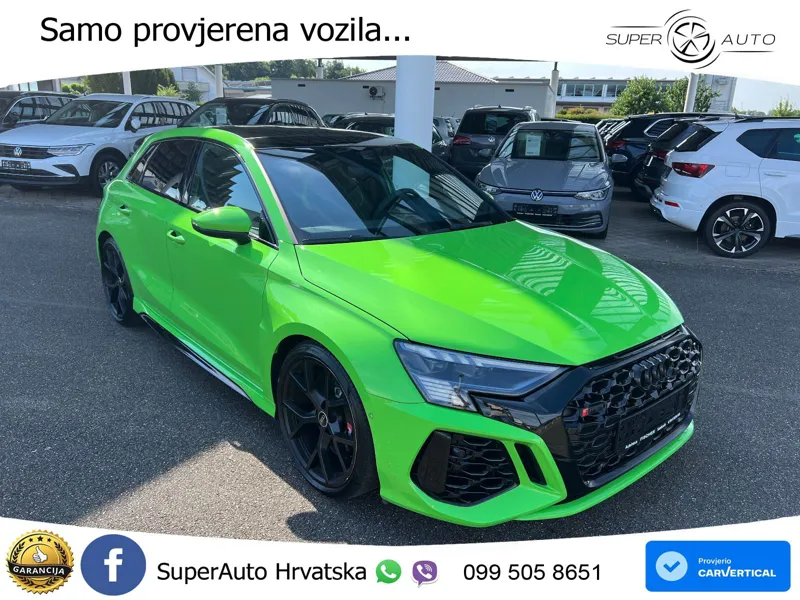 Audi RS3 Sedan 2.5 TFSI (400 KS) quattro S tronic LED+GR SJED+ACC