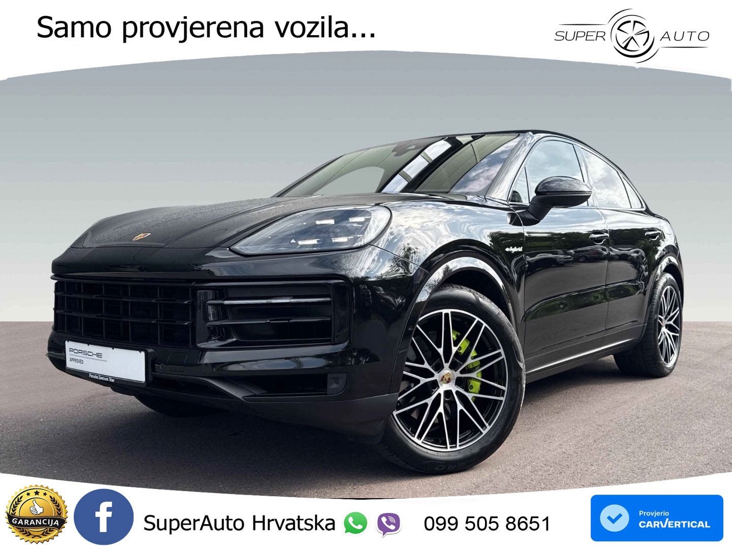 Porsche Cayenne Coupe 3.0 V6 (470 KS) E-Hybrid Tiptronic S