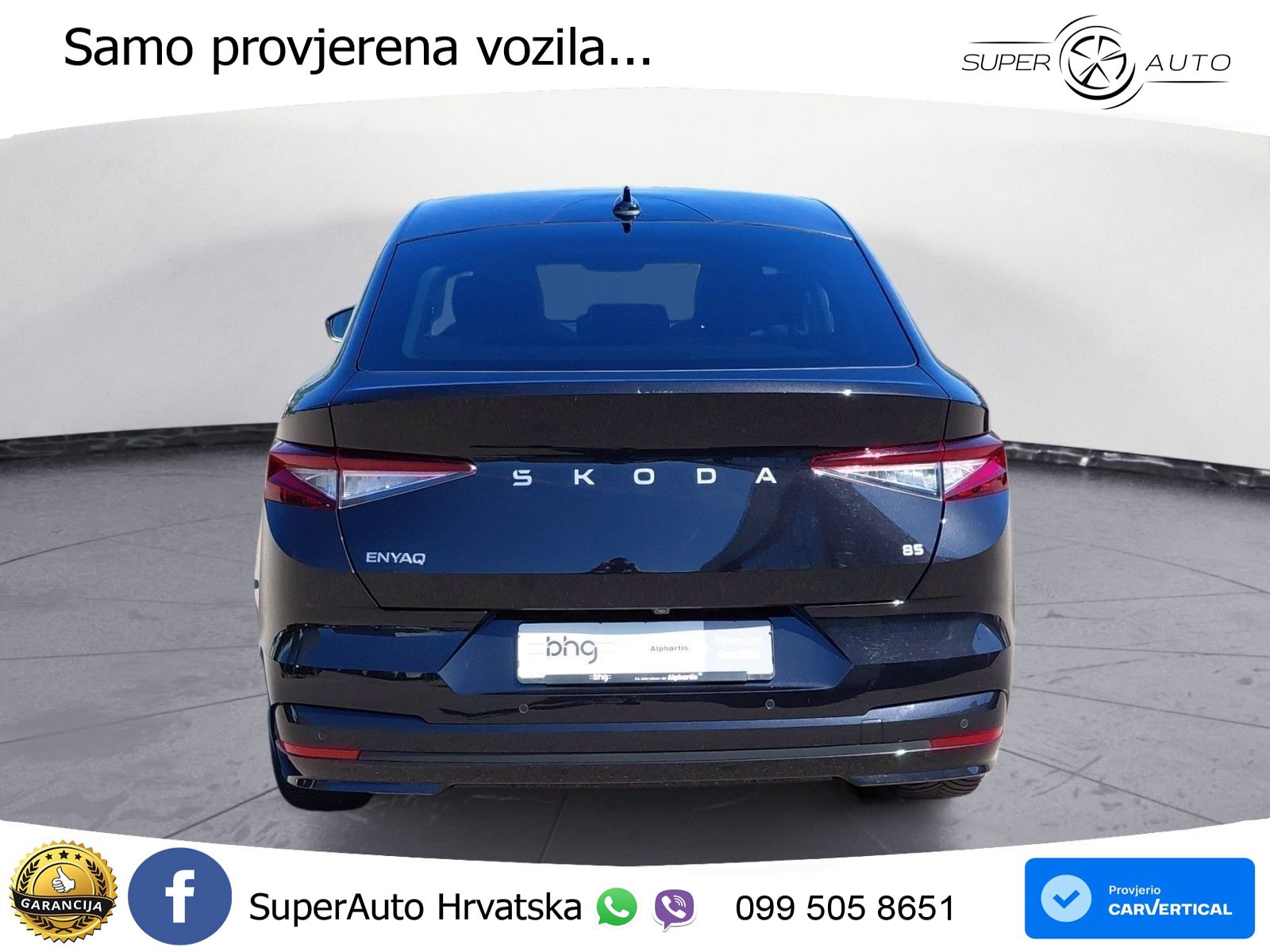 Škoda Enyaq Coupe iV 85 82 kWh (286 KS) LED+GR SJED+ACC
