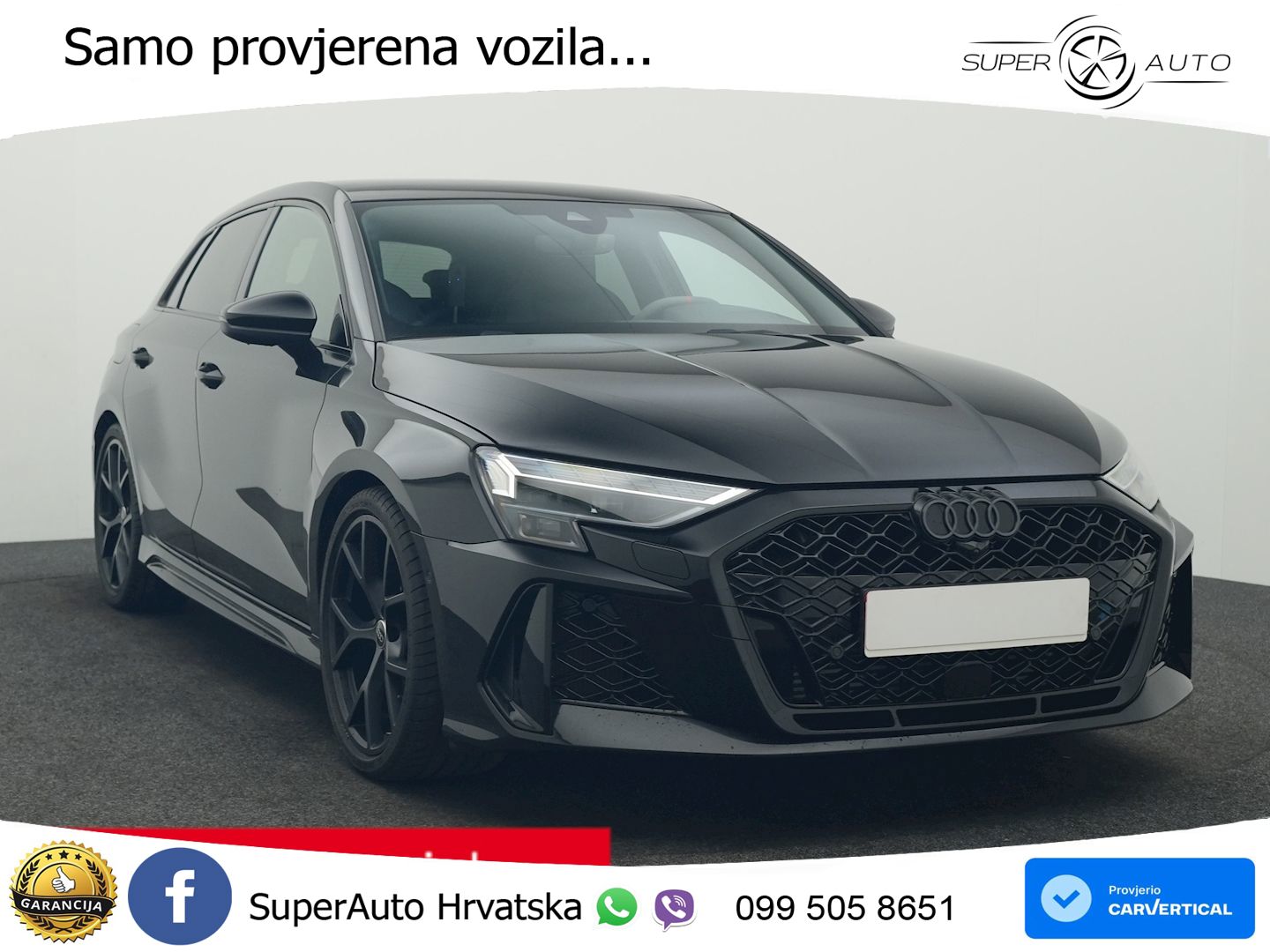 Audi RS3 Sedan 2.5 TFSI (400 KS) quattro S tronic LED+GR SJED+ACC