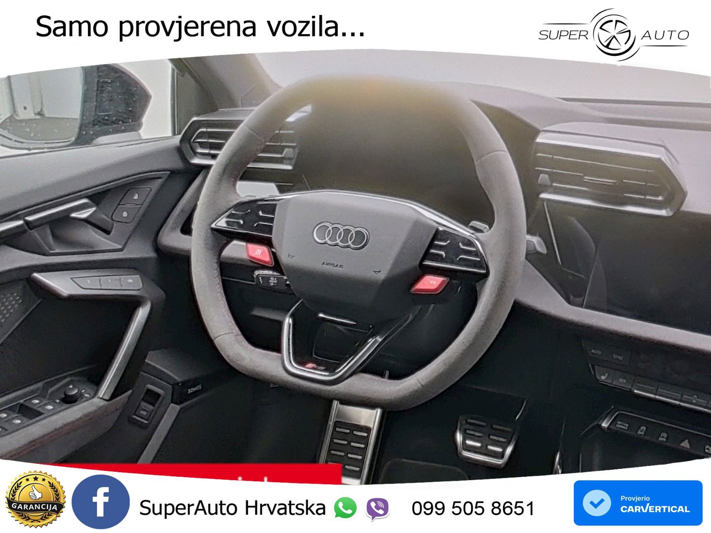 Audi RS3 Sedan 2.5 TFSI (400 KS) quattro S tronic LED+GR SJED+ACC