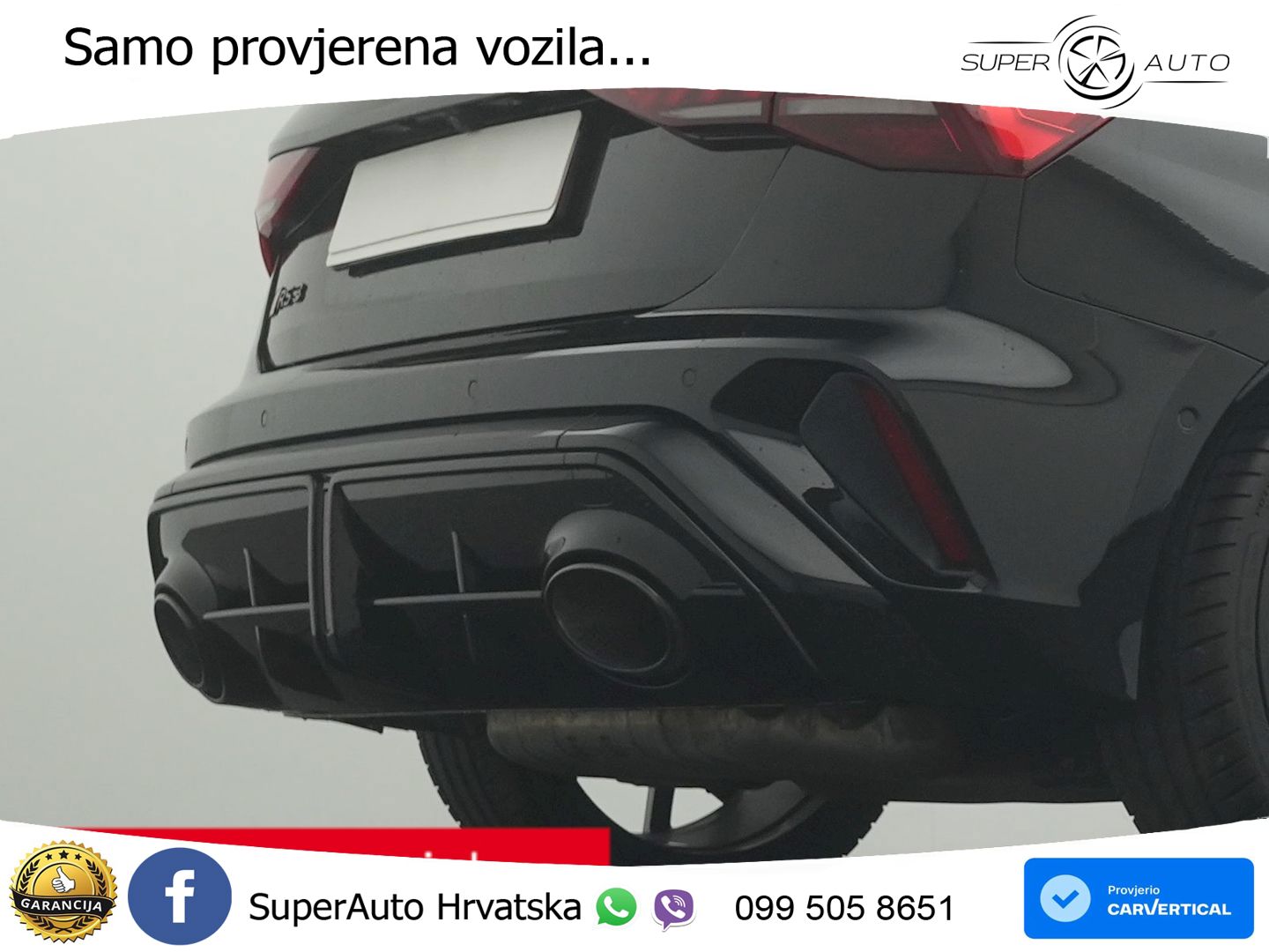 Audi RS3 Sedan 2.5 TFSI (400 KS) quattro S tronic LED+GR SJED+ACC