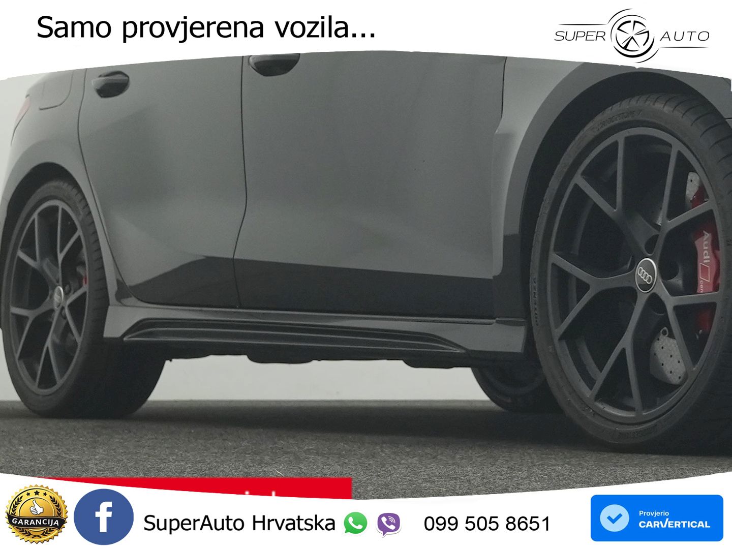 Audi RS3 Sedan 2.5 TFSI (400 KS) quattro S tronic LED+GR SJED+ACC