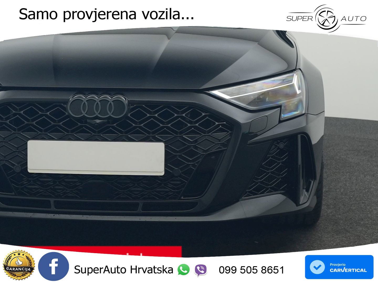 Audi RS3 Sedan 2.5 TFSI (400 KS) quattro S tronic LED+GR SJED+ACC