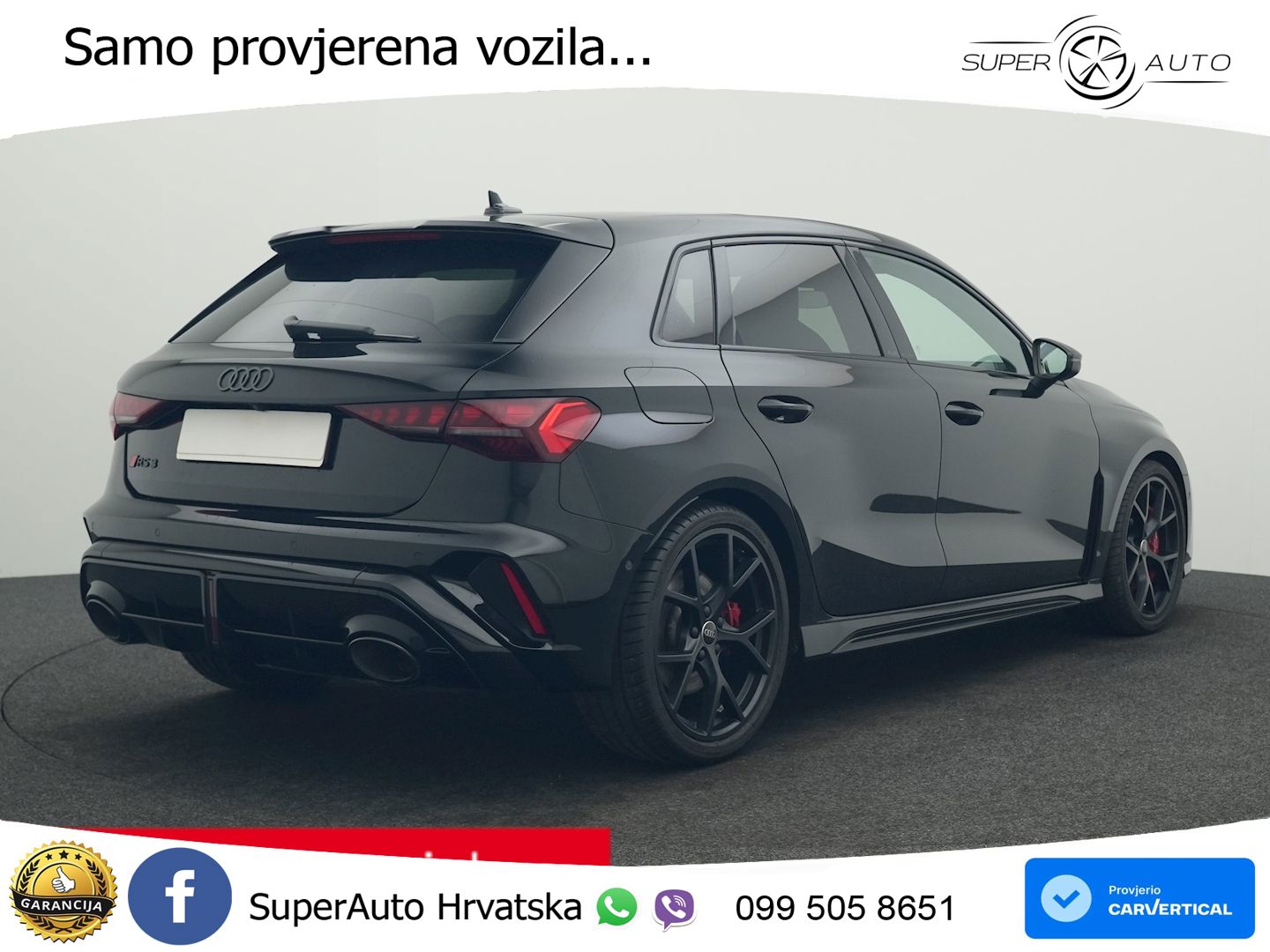 Audi RS3 Sedan 2.5 TFSI (400 KS) quattro S tronic LED+GR SJED+ACC