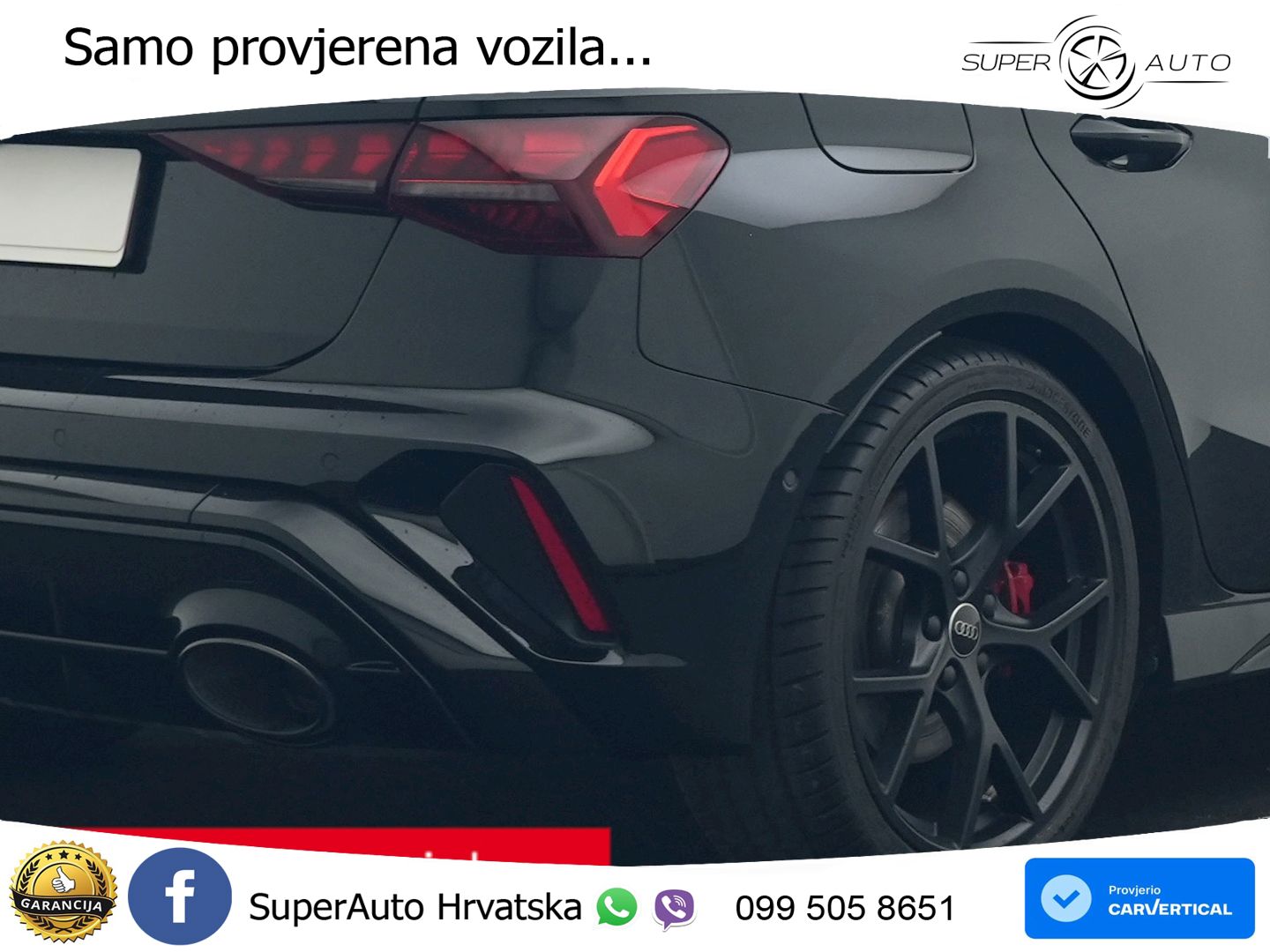 Audi RS3 Sedan 2.5 TFSI (400 KS) quattro S tronic LED+GR SJED+ACC