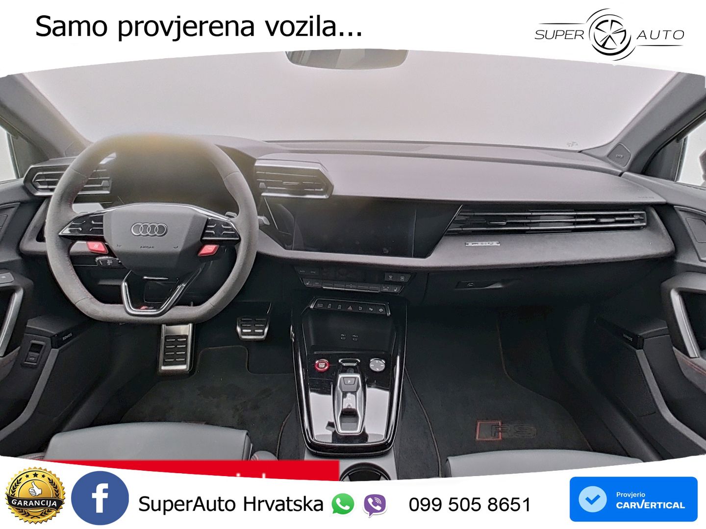 Audi RS3 Sedan 2.5 TFSI (400 KS) quattro S tronic LED+GR SJED+ACC