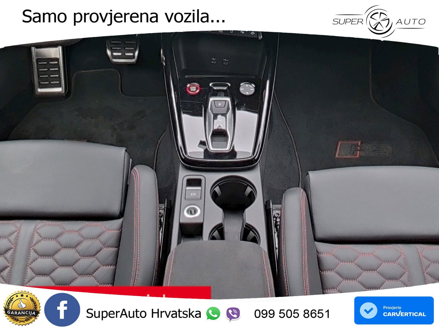 Audi RS3 Sedan 2.5 TFSI (400 KS) quattro S tronic LED+GR SJED+ACC