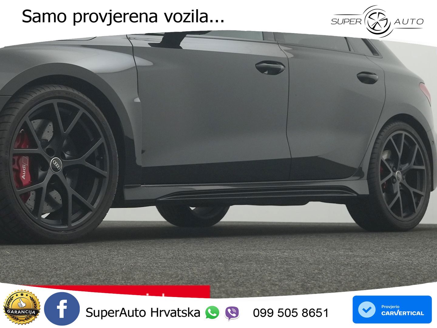 Audi RS3 Sedan 2.5 TFSI (400 KS) quattro S tronic LED+GR SJED+ACC