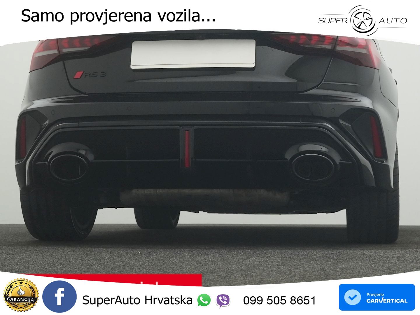 Audi RS3 Sedan 2.5 TFSI (400 KS) quattro S tronic LED+GR SJED+ACC