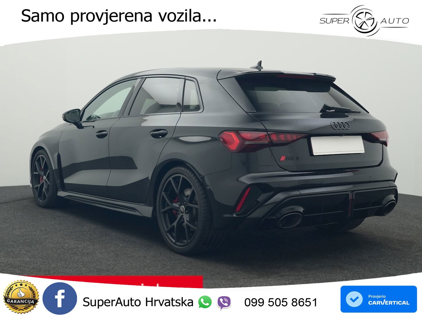 Audi RS3 Sedan 2.5 TFSI (400 KS) quattro S tronic LED+GR SJED+ACC