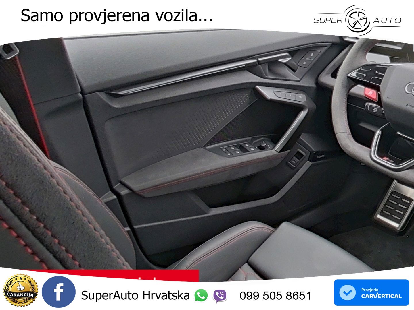 Audi RS3 Sedan 2.5 TFSI (400 KS) quattro S tronic LED+GR SJED+ACC