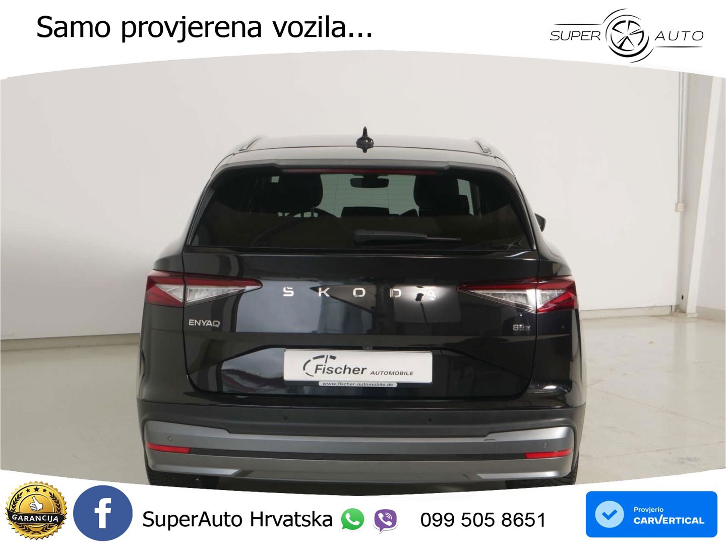 Škoda Enyaq iV 85x 82 kWh (286 KS) AWD