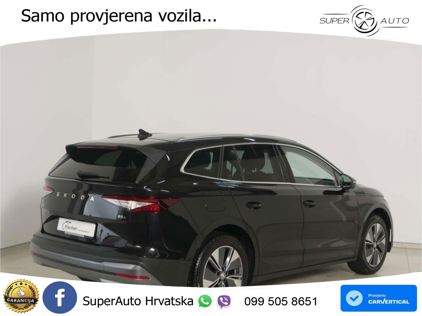 Škoda Enyaq iV 85x 82 kWh (286 KS) AWD