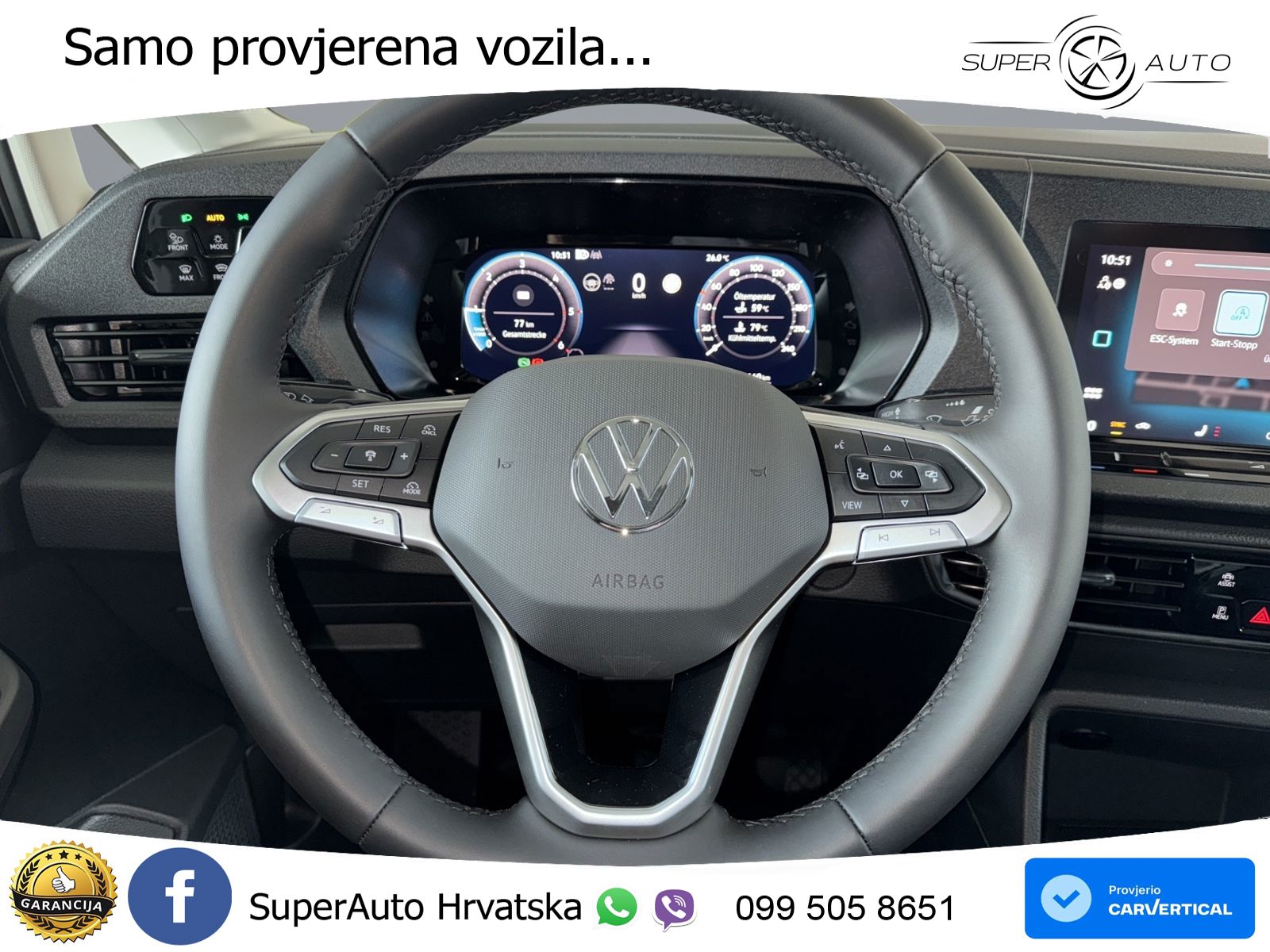 VW Caddy LED+ACC