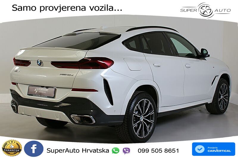 BMW X6 40d (352 KS) xDrive Steptronic M Sport LED+GR SJED+ACC