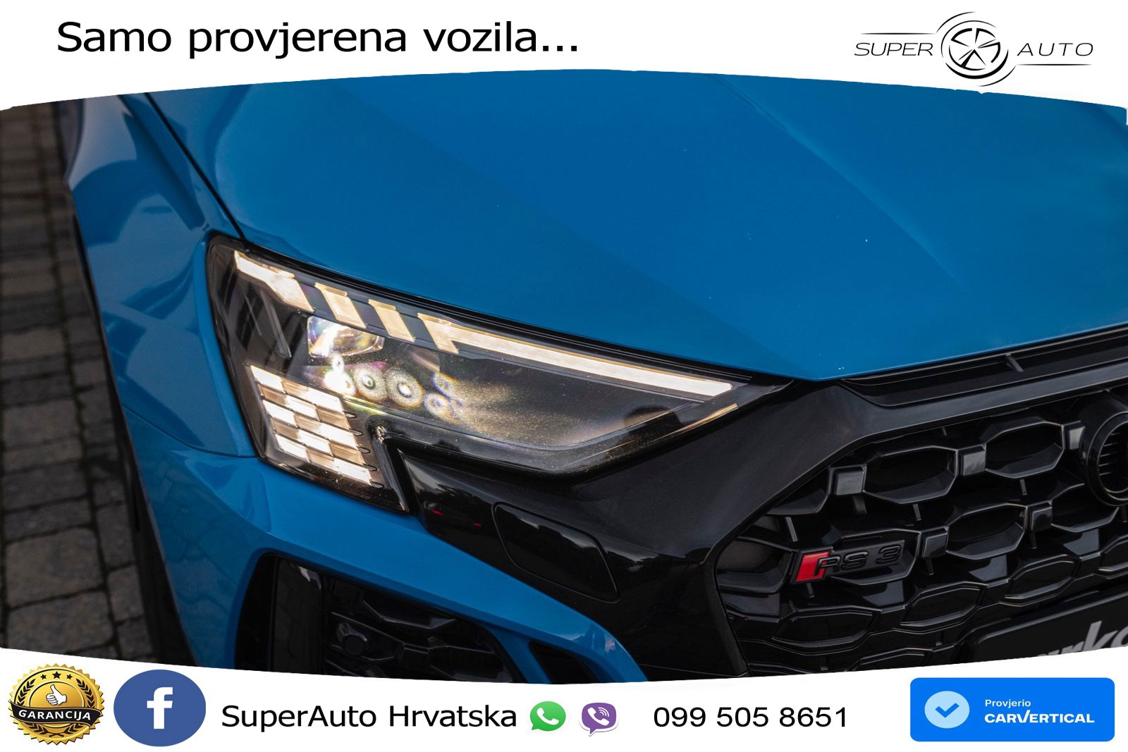 Audi RS3 Sportback 2.5 TFSI (400 KS) quattro S tronic LED+GR SJED+ACC