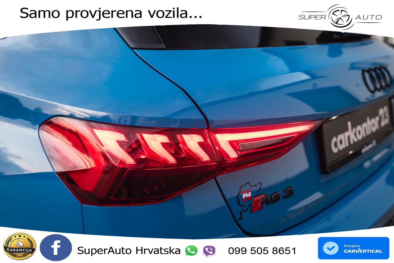 Audi RS3 Sportback 2.5 TFSI (400 KS) quattro S tronic LED+GR SJED+ACC