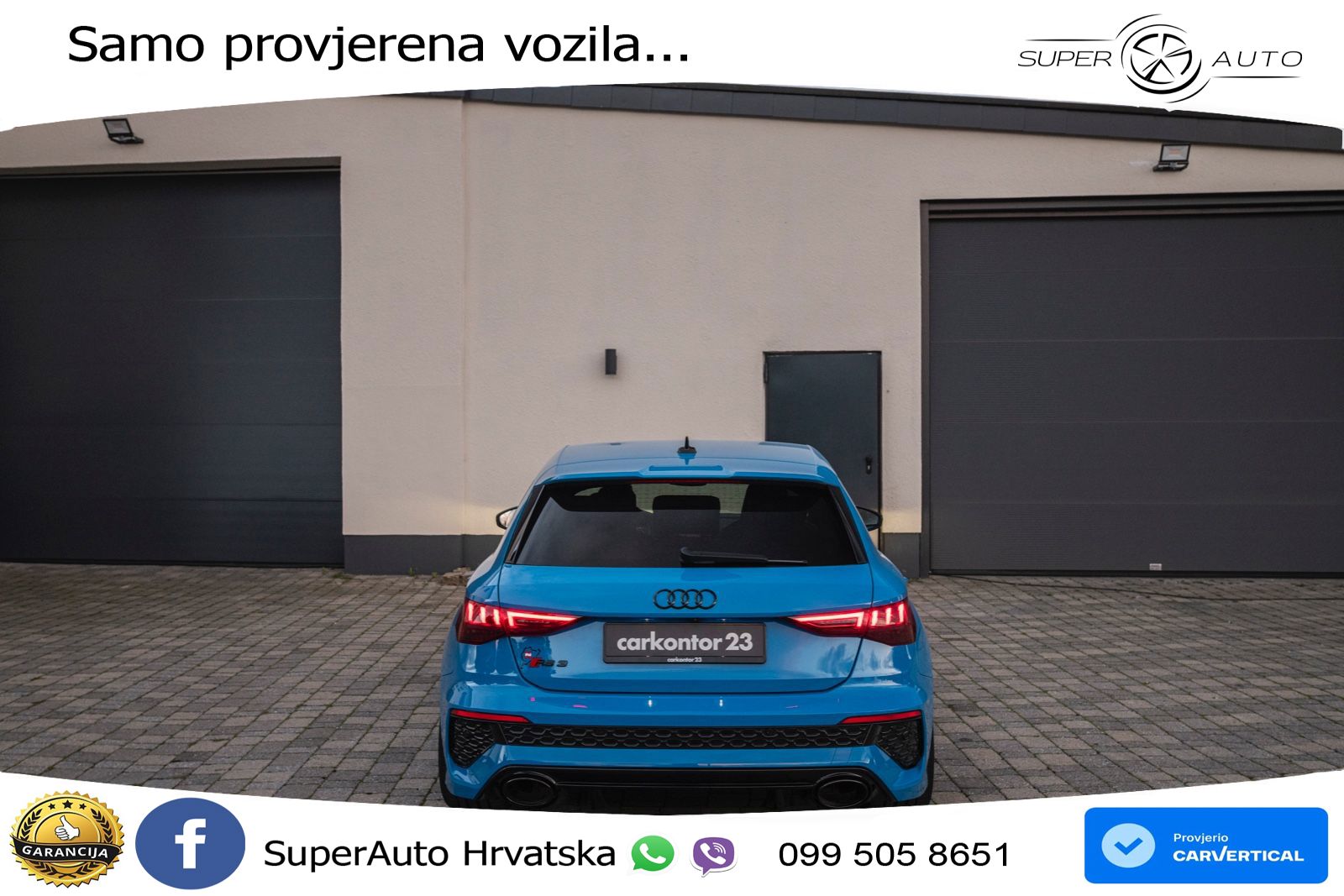 Audi RS3 Sportback 2.5 TFSI (400 KS) quattro S tronic LED+GR SJED+ACC