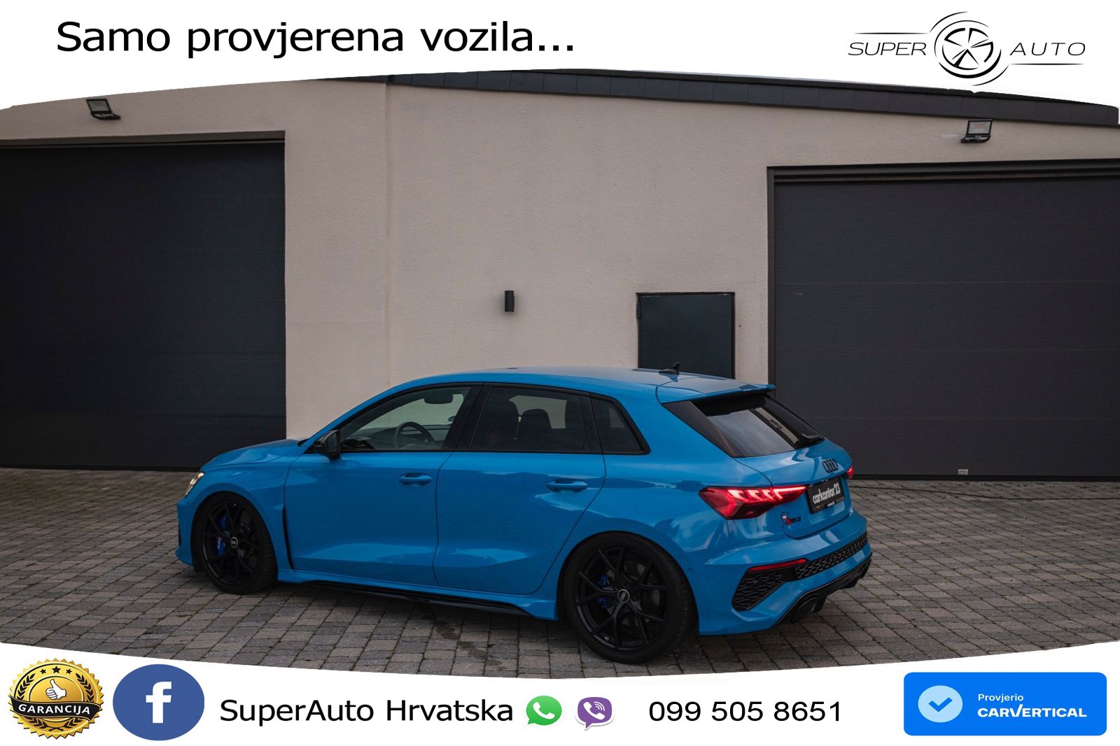 Audi RS3 Sportback 2.5 TFSI (400 KS) quattro S tronic LED+GR SJED+ACC