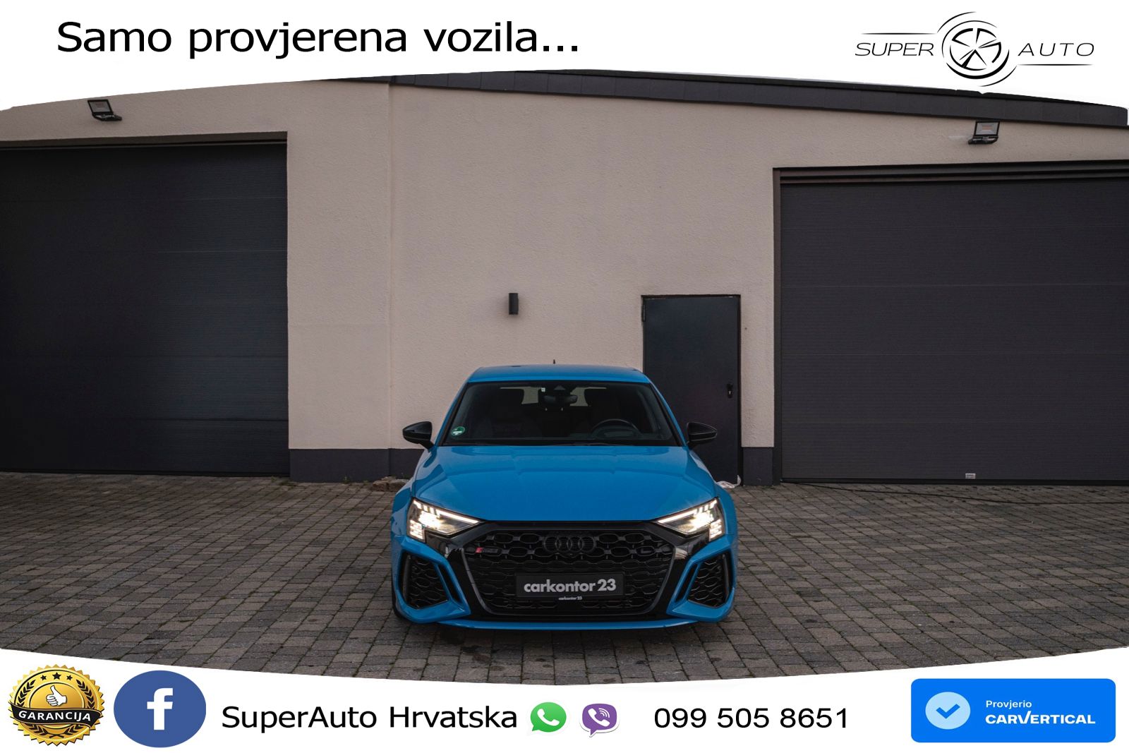 Audi RS3 Sportback 2.5 TFSI (400 KS) quattro S tronic LED+GR SJED+ACC