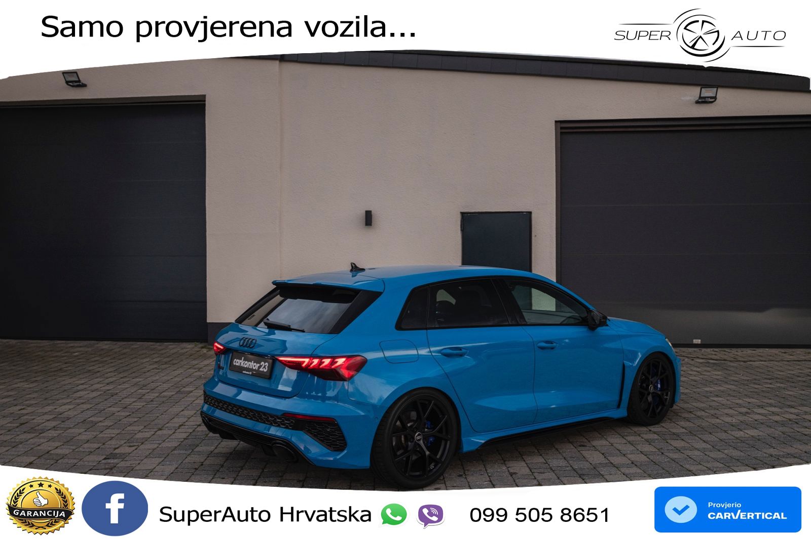 Audi RS3 Sportback 2.5 TFSI (400 KS) quattro S tronic LED+GR SJED+ACC