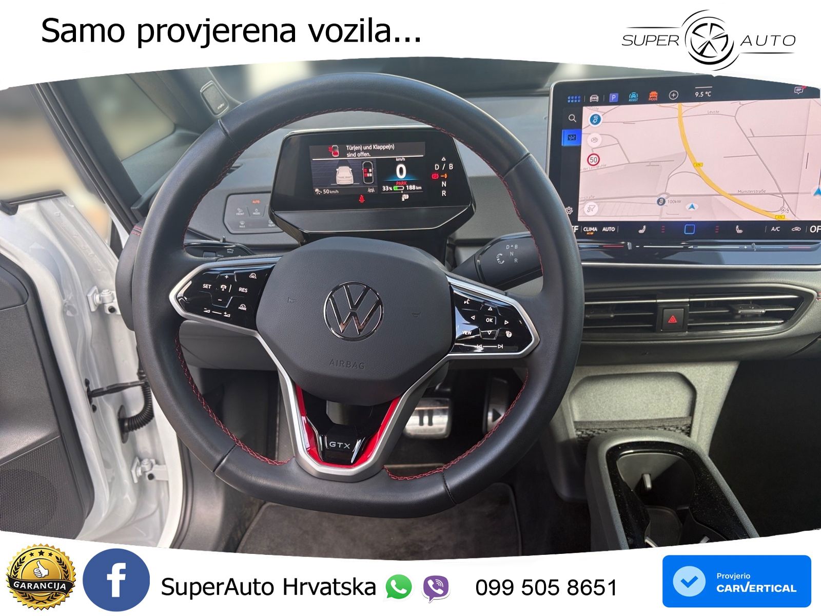 Volkswagen ID.3 GTX Performance 84 kWh (326 KS) LED+GR SJED+ACC
