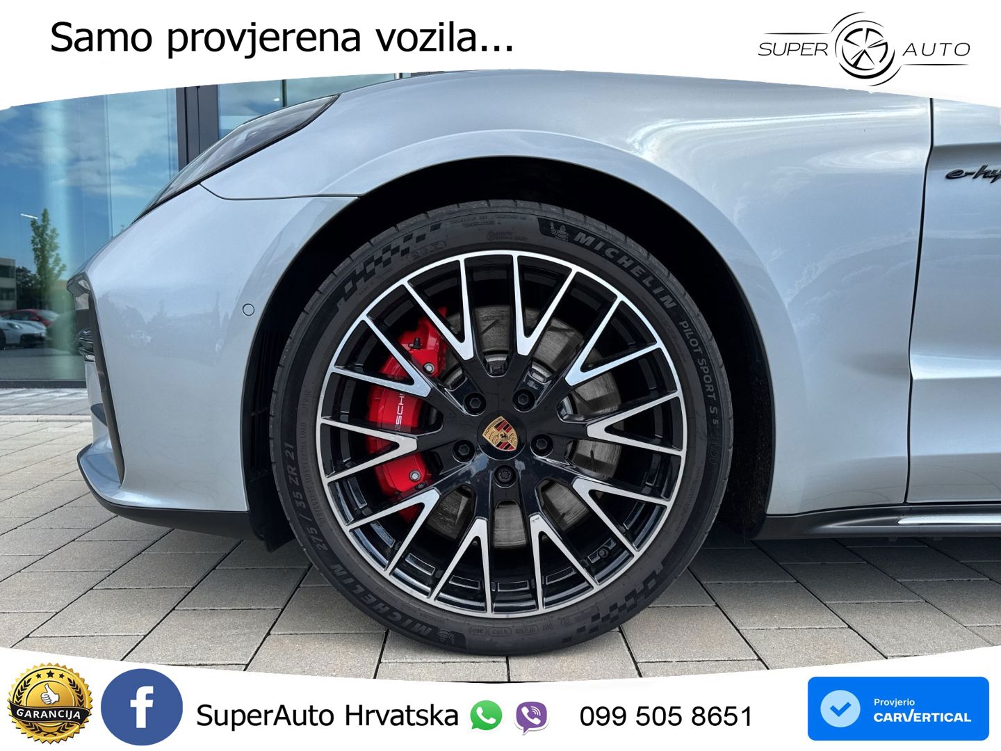 Porsche Panamera 4S 2.9 V6 (544 KS) E-Hybrid PDK ACC+HEAD+4xGR SJED+360+PANO