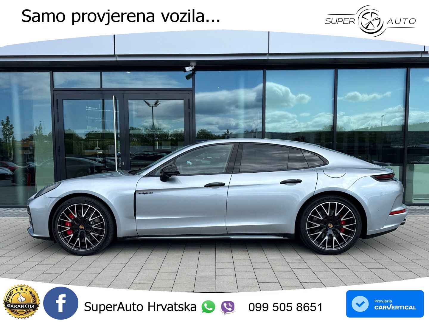 Porsche Panamera 4S 2.9 V6 (544 KS) E-Hybrid PDK ACC+HEAD+4xGR SJED+360+PANO