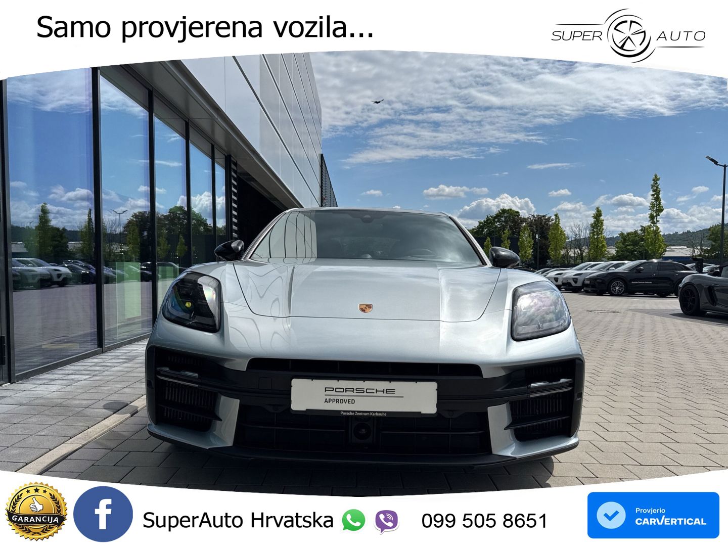 Porsche Panamera 4S 2.9 V6 (544 KS) E-Hybrid PDK ACC+HEAD+4xGR SJED+360+PANO