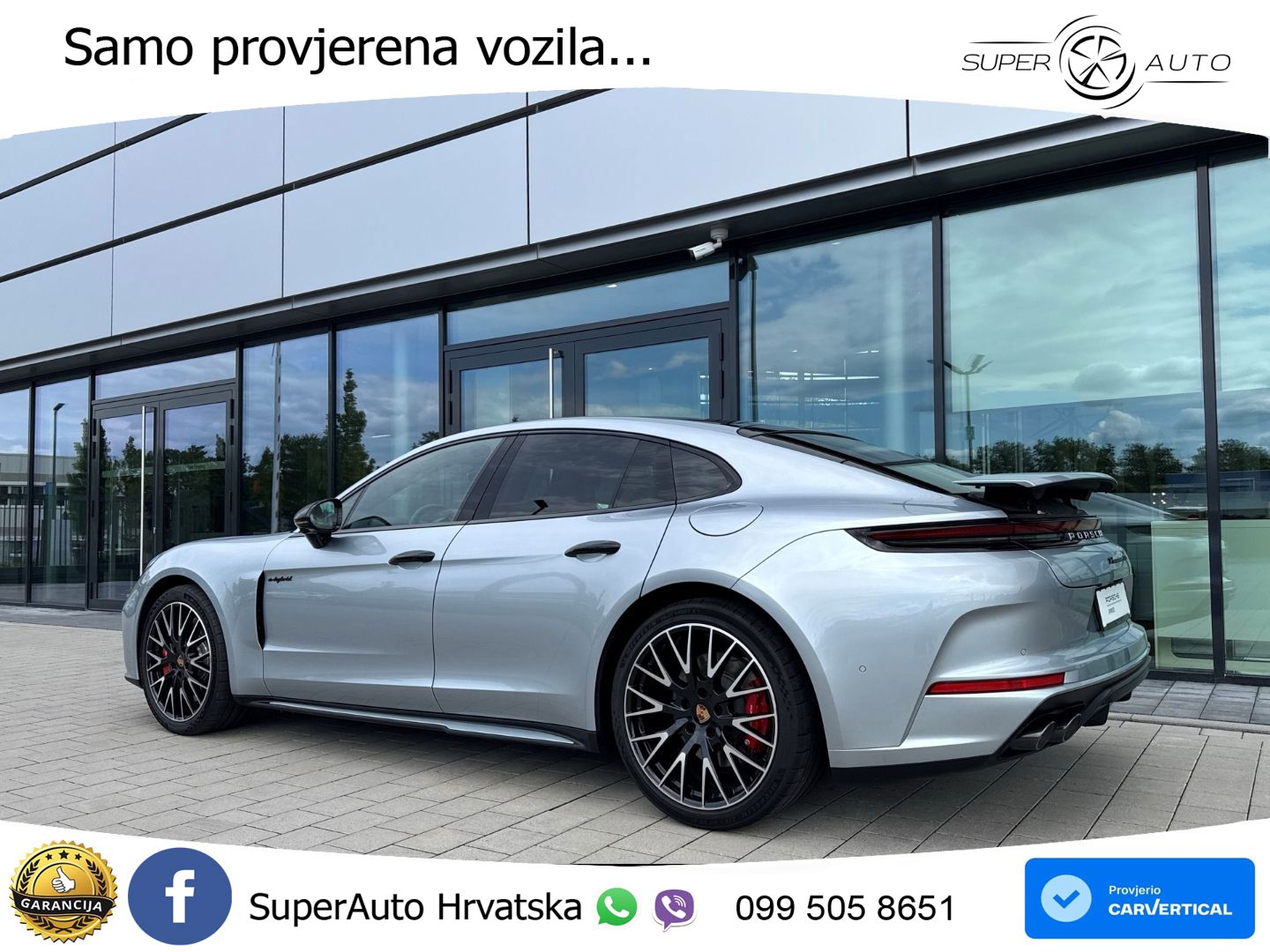 Porsche Panamera 4S 2.9 V6 (544 KS) E-Hybrid PDK ACC+HEAD+4xGR SJED+360+PANO