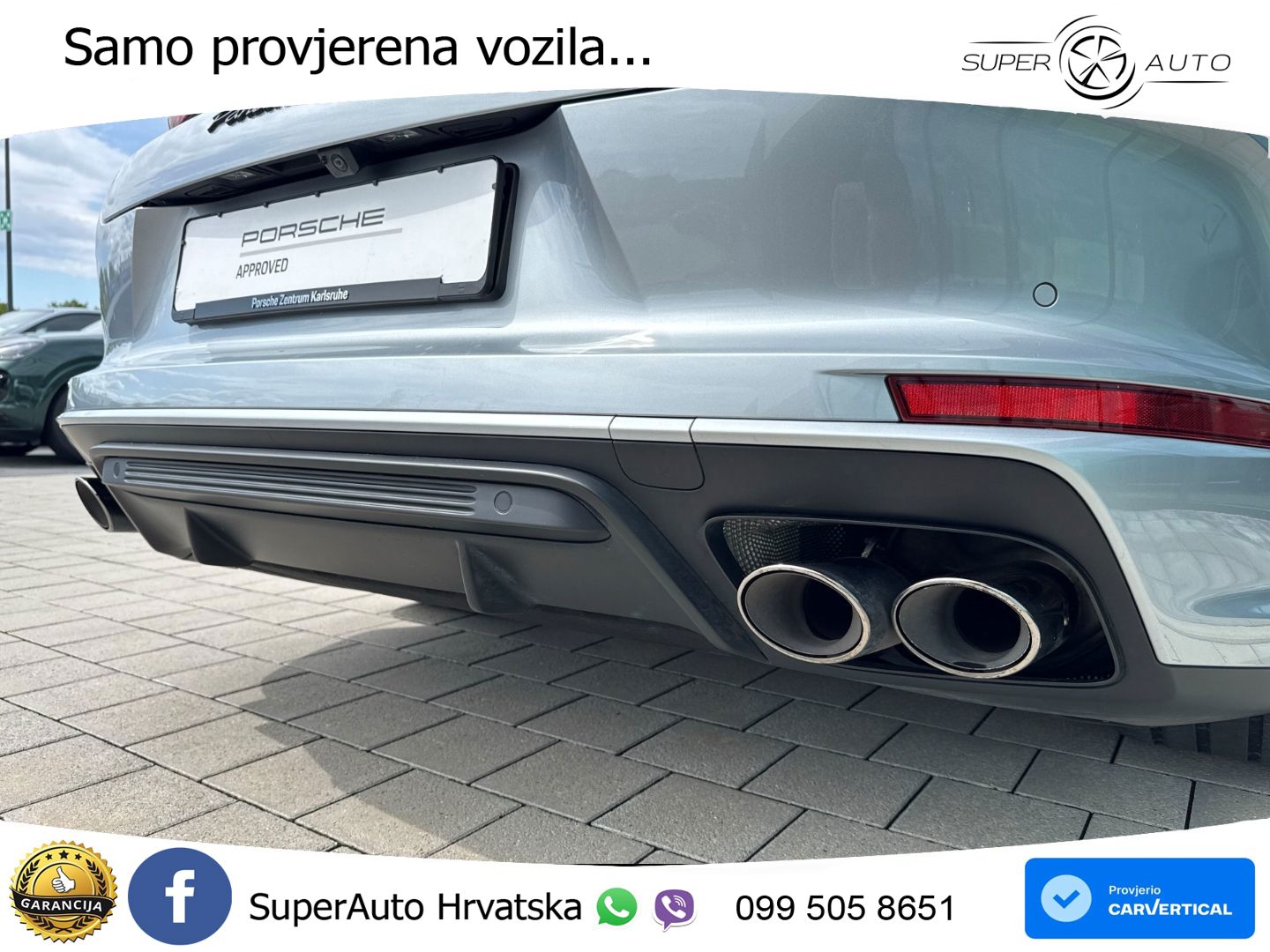 Porsche Panamera 4S 2.9 V6 (544 KS) E-Hybrid PDK ACC+HEAD+4xGR SJED+360+PANO