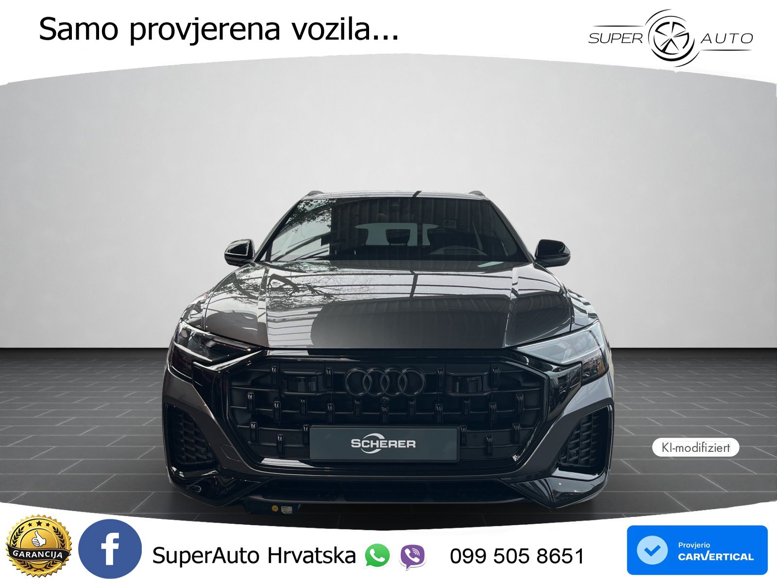 Audi Q8 50 TDI V6 (286 KS) quattro Tiptronic S line LED+GR SJED+ACC