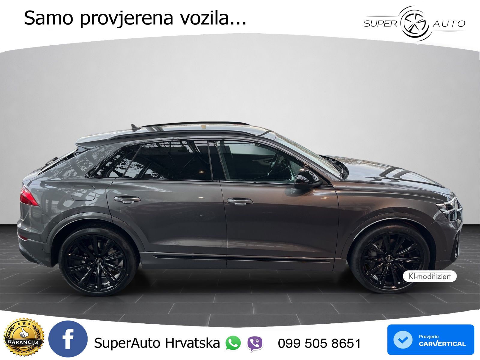 Audi Q8 50 TDI V6 (286 KS) quattro Tiptronic S line LED+GR SJED+ACC