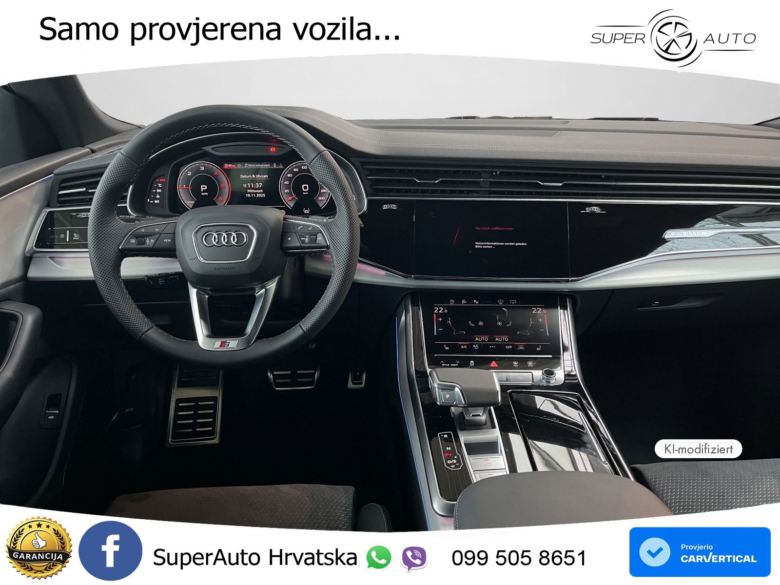 Audi Q8 50 TDI V6 (286 KS) quattro Tiptronic S line LED+GR SJED+ACC