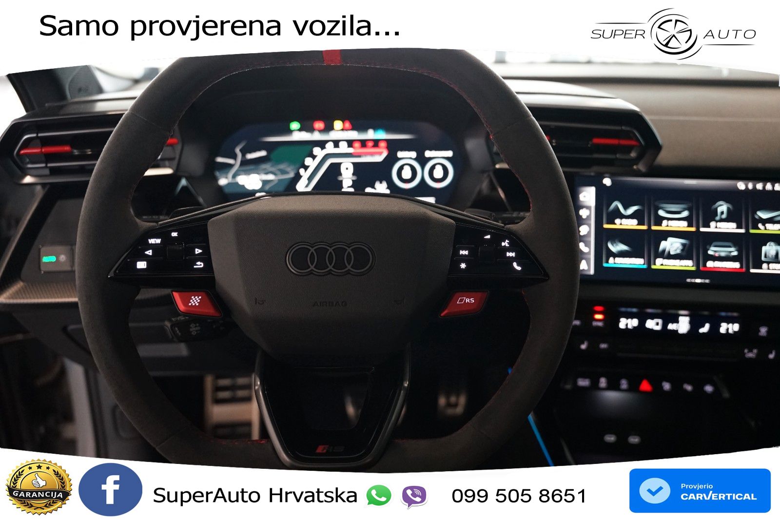 Audi RS3 Sedan 2.5 TFSI (400 KS) quattro S tronic LED+GR SJED+ACC